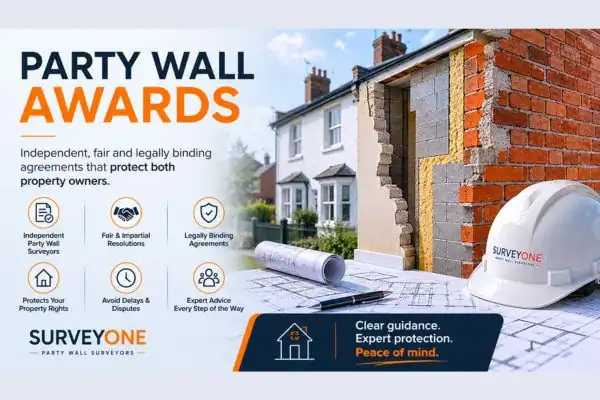 Contact our team today to see if you require party wall awards Surbiton